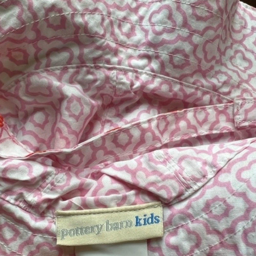 PBK 2pc Set 100% COTTON Baby Sun Hat Cover Swim POTTERY BARN KIDS - Picture 9 of 9